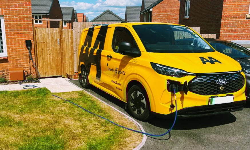 AA chooses Easee for fleet charging